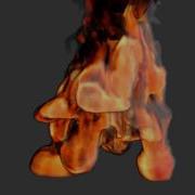 Blender Test Fire