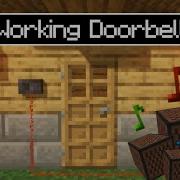 Minecraft How To Make A Doorbell Easy
