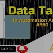 Automation Anywhere Tutorial Data Table Package In A360 A360 Tutorial EasyTech AI Datatable