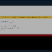 Display A Random Element From An Array