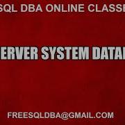 Sql Server System Databases