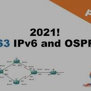 How To Configure OSPFv3 With IPv6 Address Labeveryday Part 11 Using GNS3 2021
