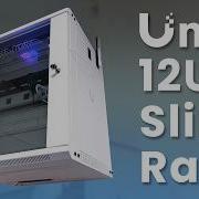 Сборка стойки исключительно на UniFi Установка узкой стойки 12U