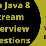 Top Java 8 Streams API Interview Questions And Answers Parallel Stream Code Decode