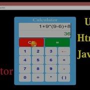 How To Make Calculator Using Html Css And Javascript Part 3