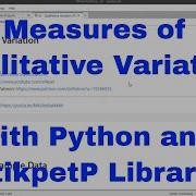Python Measures Of Qualitative Variation With StikpetP