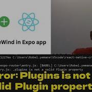 How To Solve Entry Js BABEL Error Plugins Is Not A Valid Plugin Property For React Native