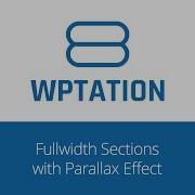 Envision WordPress Theme Fullwidth Sections With Parallax Effect