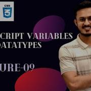 Variables And Datatypes JavaScript Tutorial For Beginners In Urdu Hindi