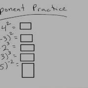 Exponent Practice Visualizing Algebra