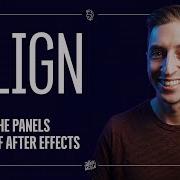 Align The Panels Of After Effects