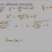 Finite Square Well Bound States
