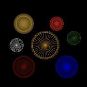 Modern Art Spirals Beginning Python 3 Graphic Examples