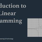 Introduction To Non Linear Programming Problem