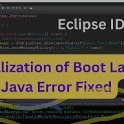 How To Fix Error Occurred During Initialization Of Boot Layer Java Eclipse End To End Solution Guide