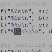 48 Printf Char Right And Left Justified In C Programming Hindi