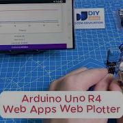Arduino Uno R4 Web Plotter Real Time DHT11 Sensor Data Visualization With DIYables WebApps