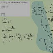 Find An Explicit Solution Of The Given Initial Value Problem Dy Dx Y 2 1 X 2 1 Y 7 7