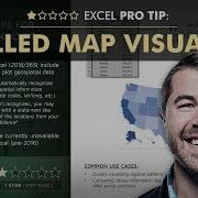 EXCEL PRO TIP Filled Map Visuals