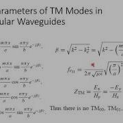 Chapter03 K Rectangular Waveguide TM Mode