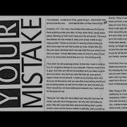 Your Mistake Demo 2001