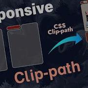 Responsive CSS Clip Path Tutorial Modern UI Design