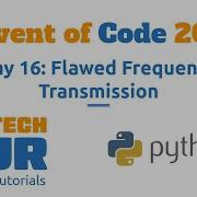 Day 16 Python Advent Of Code 2019