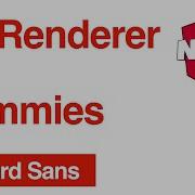 Ivy Renderer For Dummies Gerard Sans NG MY 2019