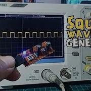 Square Waveform Generator Using Transistor With Oscilloscope