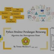 Day 7 Python Struktur Perulangan Bersarang Nested Loop Part D