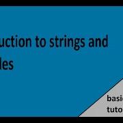 Introduction To Strings And Variables Basic Python Tutorial 1