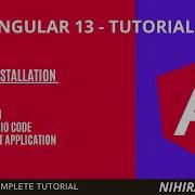 Настройка и установка среды Создание моего первого приложения Angular Урок по Angular 13 1