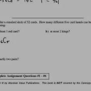 Math 12 U5L4 Combinations Part 2