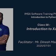 Introduction To Python Class 08 Introduction To Xarray
