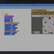 VEXcode VR Letter Maze Level 1