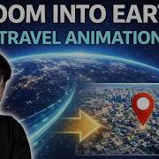 Как создать кинематографический эффект приближения к Земле Урок по Google Earth Studio