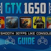 GTX 1650 Get Smooth 30fps Just Like Console On PC