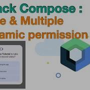 Dynamic Permission Single Multiple Permission Request Jetpack Compose