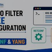 Как отфильтровать конфигурацию IOS XE с помощью NETCONF и YANG