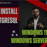 How To Install PostgreSQL Cluster On Windows 11 Windows Server 2022 Postgresql Awsrds