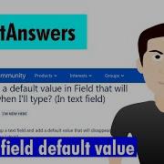 GetAnswers Custom Fields Default Values