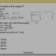 Java Constructors With MCQs