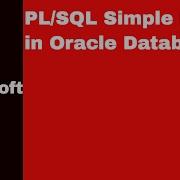 PL SQL Simple Loop In Oracle Database