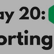 HackerRank Day 20 Sorting Python
