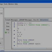 JGRASP Getting Started With Interactions