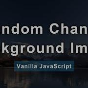 Random Change Background Image In Website Using JavaScript