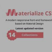 Materialize Css Collections Or List 14 Collections Or List