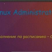 Linux Выполнение по расписанию Crontab