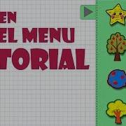Game Maker UI Tutorial Panel Menu