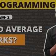 Find Average Of Marks Of Students C Programming C By Vishal Kumar
